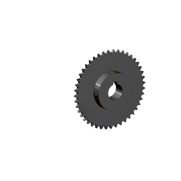 Senqcia Maxco H40B44F 1-1/2 Inch Bore Keyway & 2 Set Screws Fb Hardened Tooth H40B44F1-1/2
